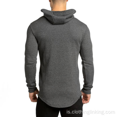 Pullover Fleece hettupeysa